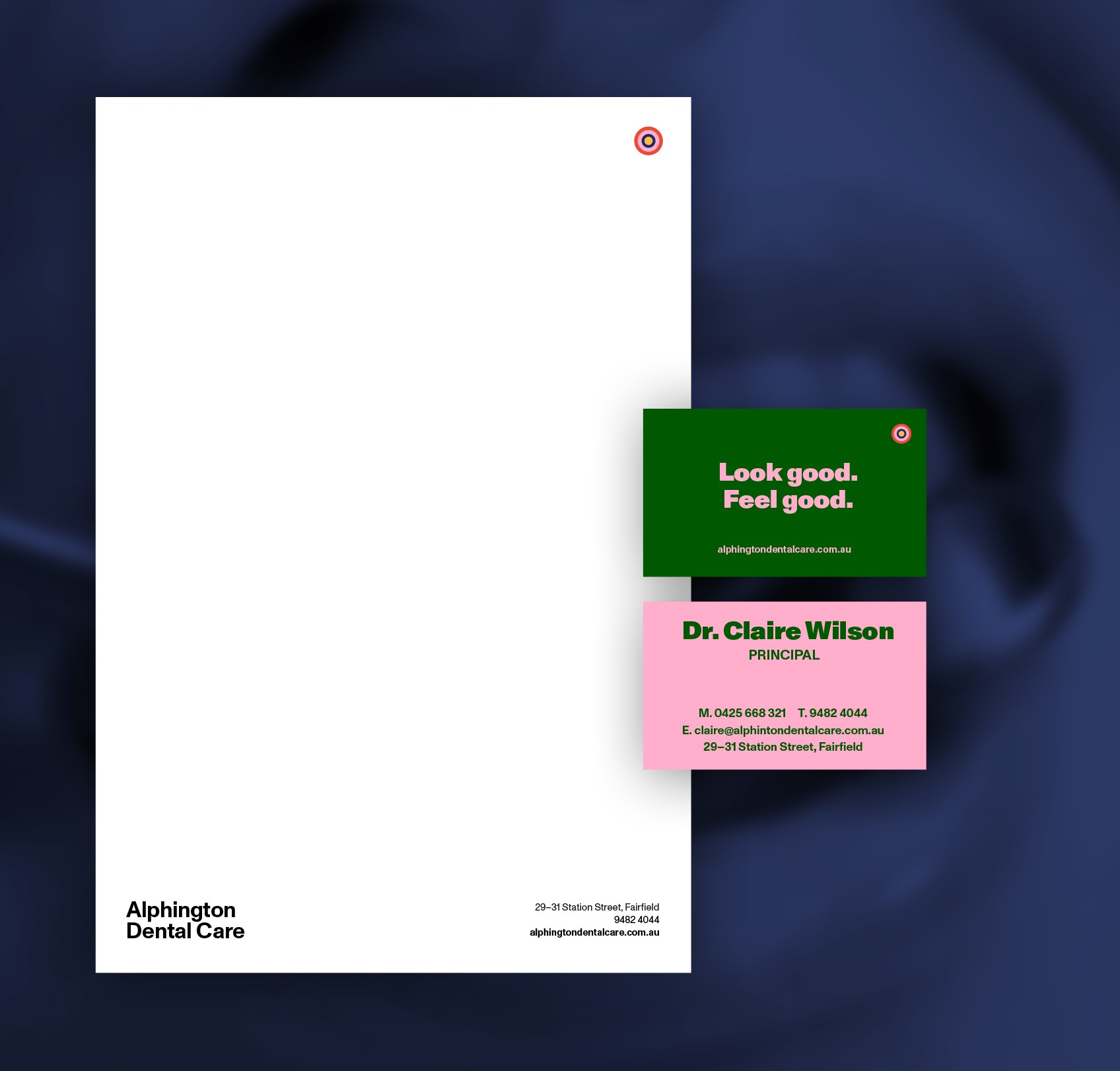 Graphic of a close up of a website depicting an Our Projects page with sample project names and dates.