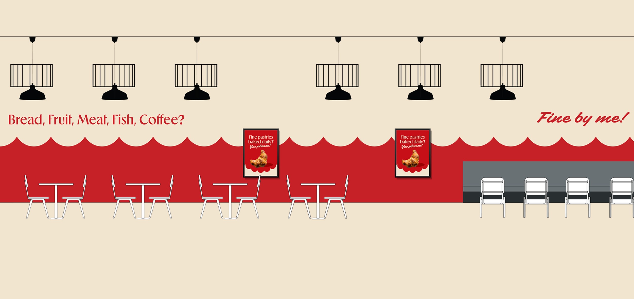 Anders brand wordmark in white placed on top of an image of a modern interior design.