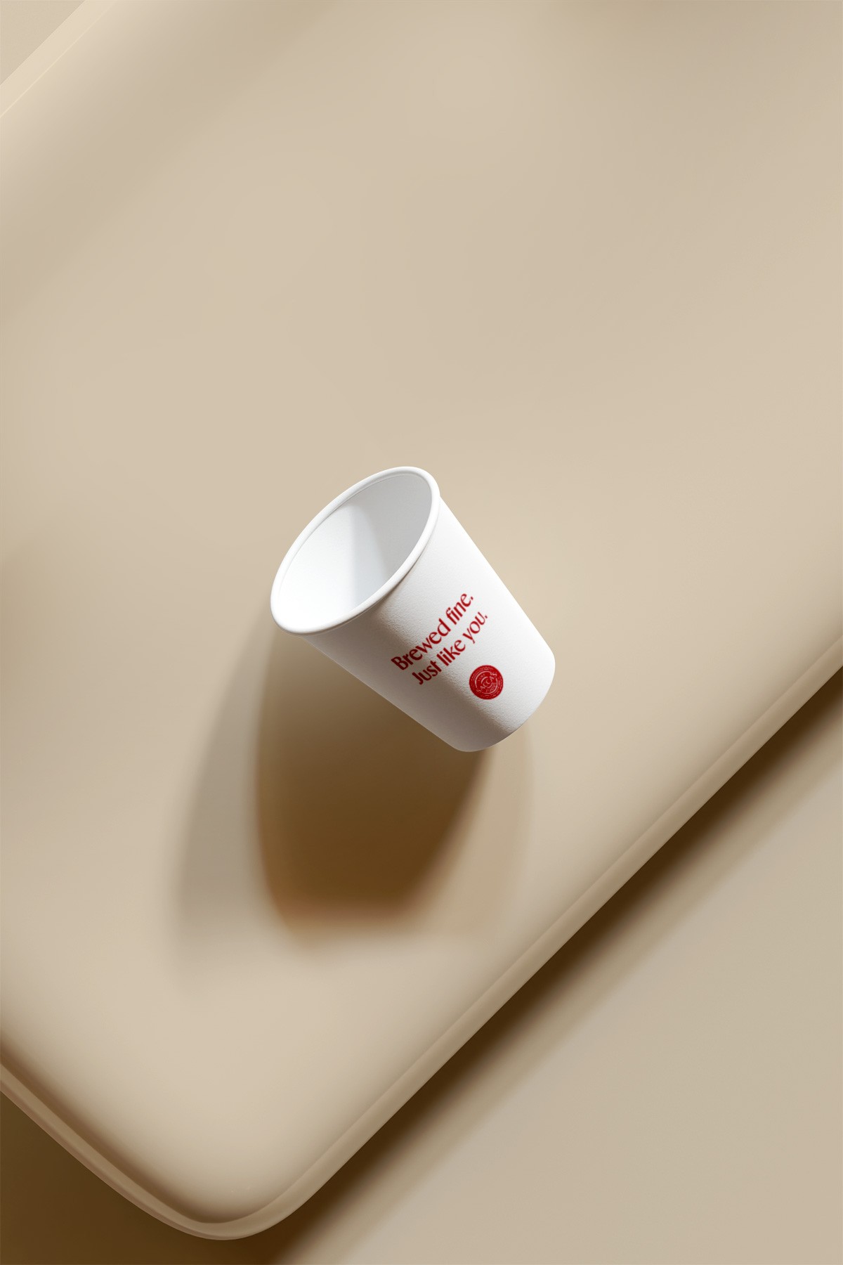 Graphic depicting a hexagonal cropped photo of an interior room design with grid lines along its borders.