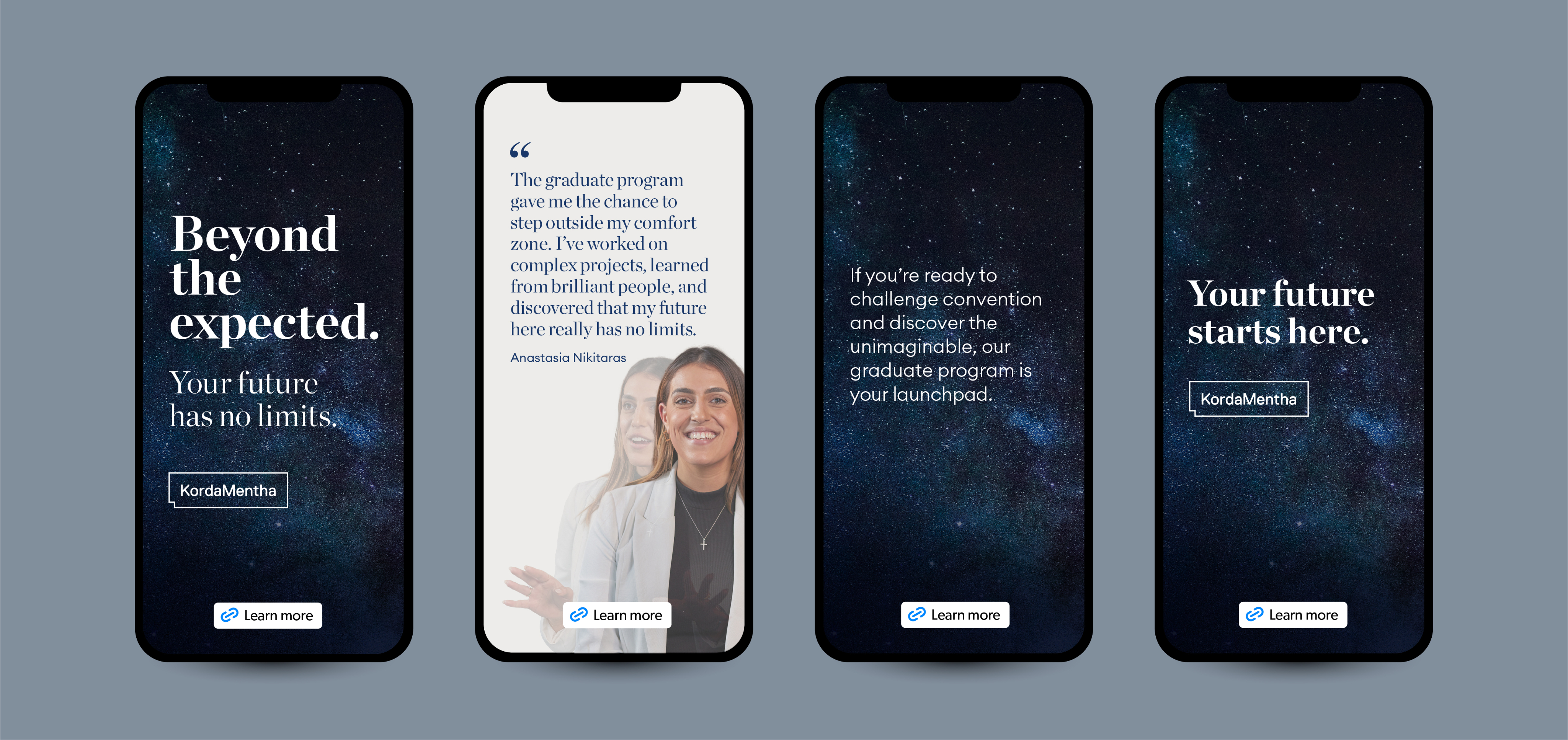 Stationery design of letterhead and business cards for the company Anders on top of a blurred photo of a house interior.